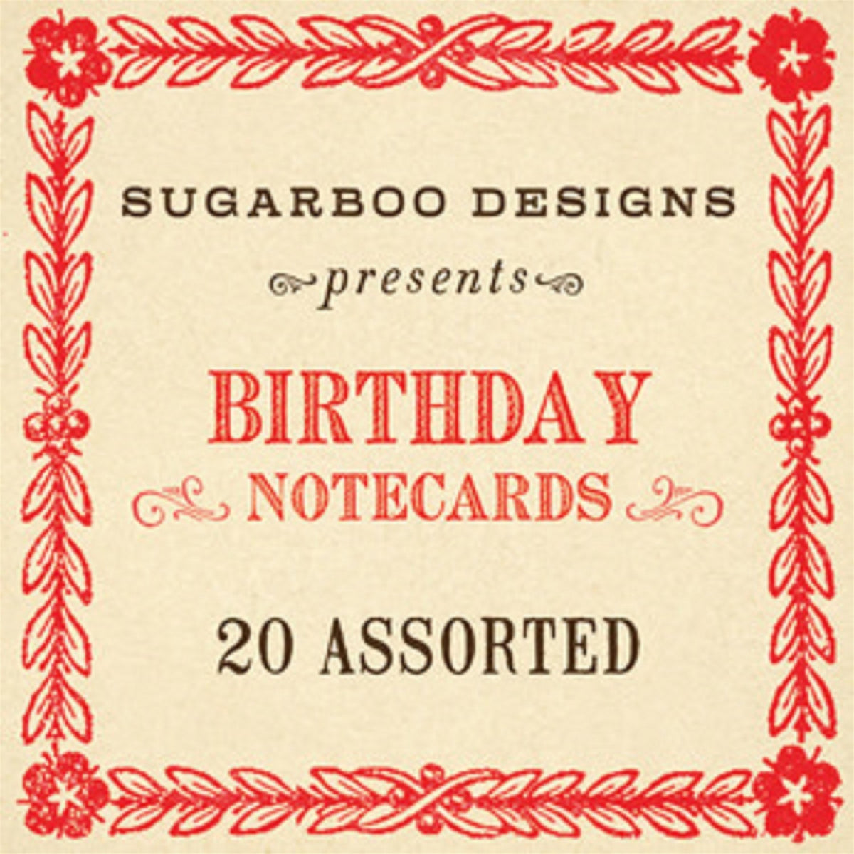 Birthday Notecards - Assorted Set of 20