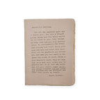 Large Deckled Edge Notebooks - Rose
