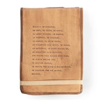 Believe In Yourself Signature Leather Journal - Maple