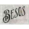 Besos Art Print - Gallery Wrap