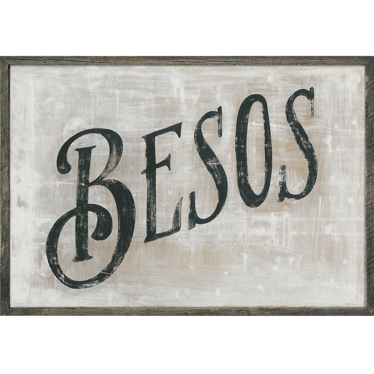 Besos Art Print