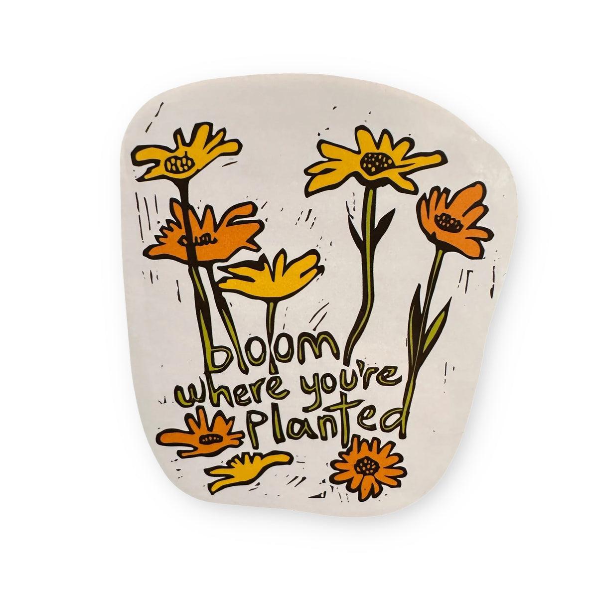 ***Bloom Where You Are Planted Adventure Sticker