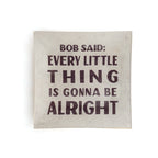 Small Square Rock & Roll Decoupage Plate