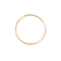 ***Gold Plated Thin Hammered Band