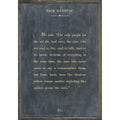 Jack Kerouac Art Print - Grey Wood