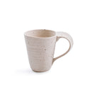 Ribbed Ceramic Speckled Coffee Mug - Right Handed