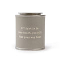 If Light Is In Your Heart Encouragement Candle