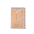 ***Air Mail French Bar Collection - Necklace - pour toujours / forever