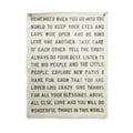 Remember When Hand Painted Wall Tarp - 36x48