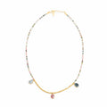 Faceted Tourmaline Bead Necklace