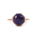 ***Gold Plated Ring with Lapis - Size