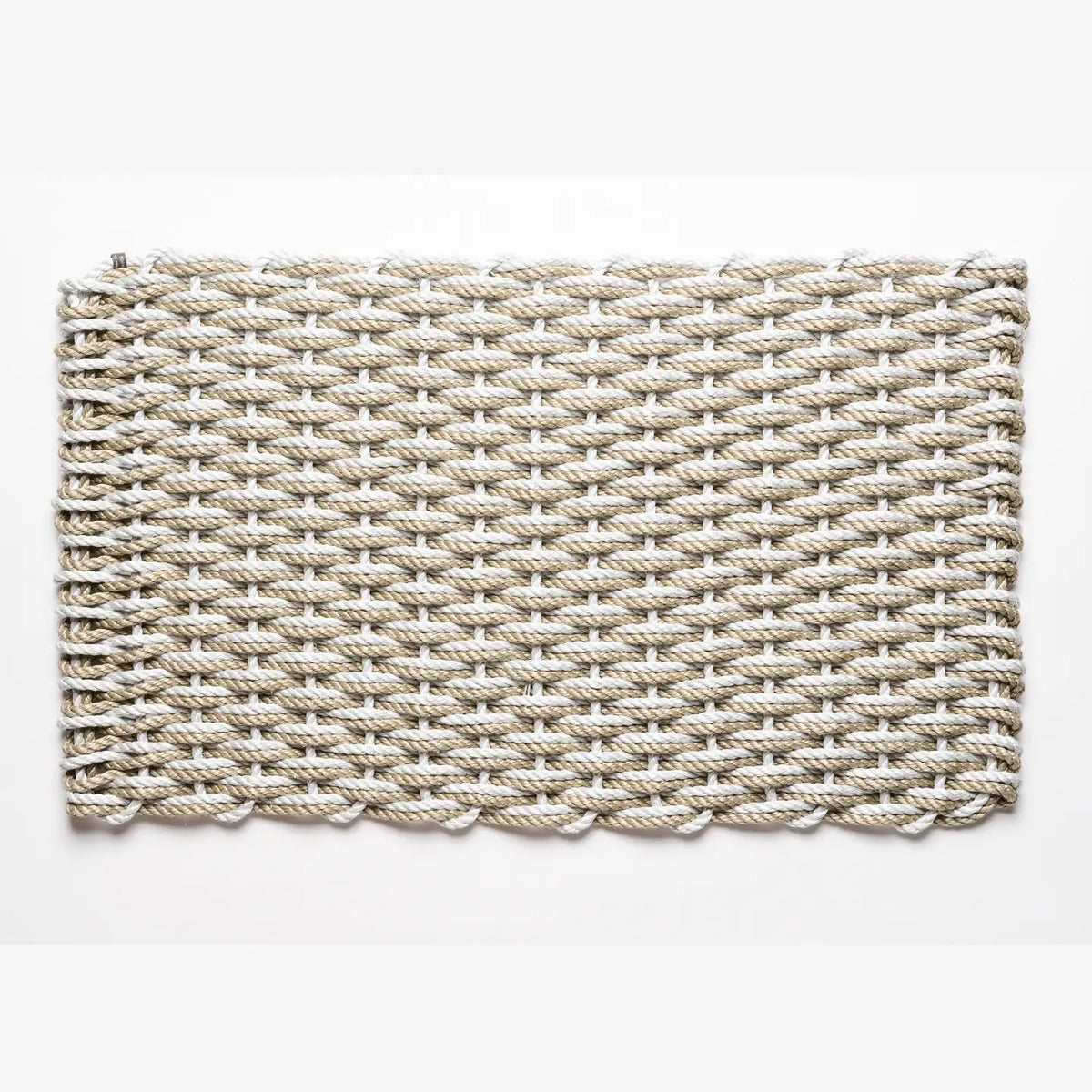 Fog Gray + Sand Doormat