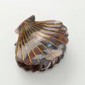 Calacatta Seashell Claw Clip, Small