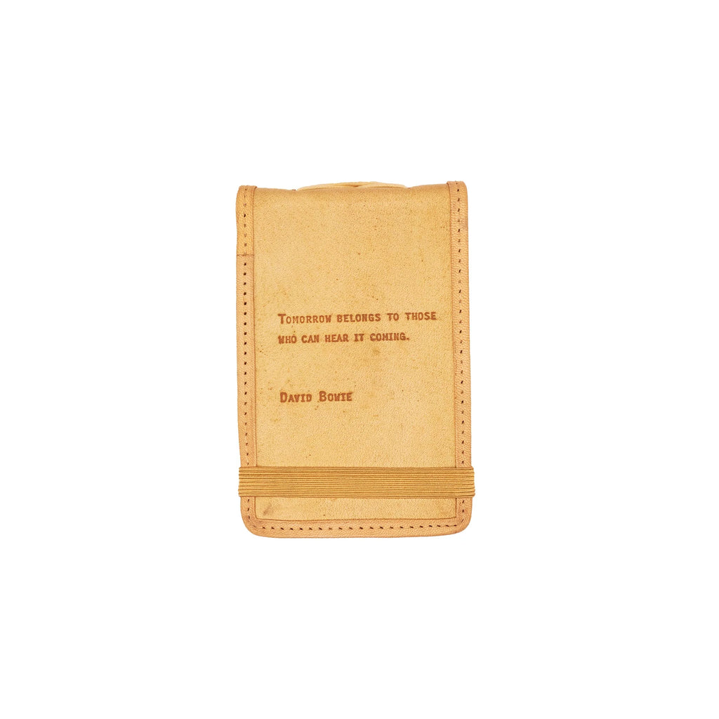 Mini Signature Leather Journals - Honey