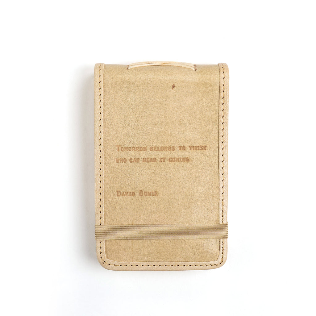 Mini Signature Leather Journals - Honey