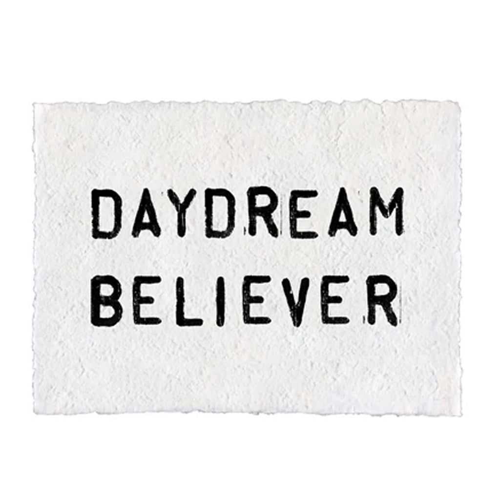 ***Daydream Believer Handmade Paper Print - 12x16