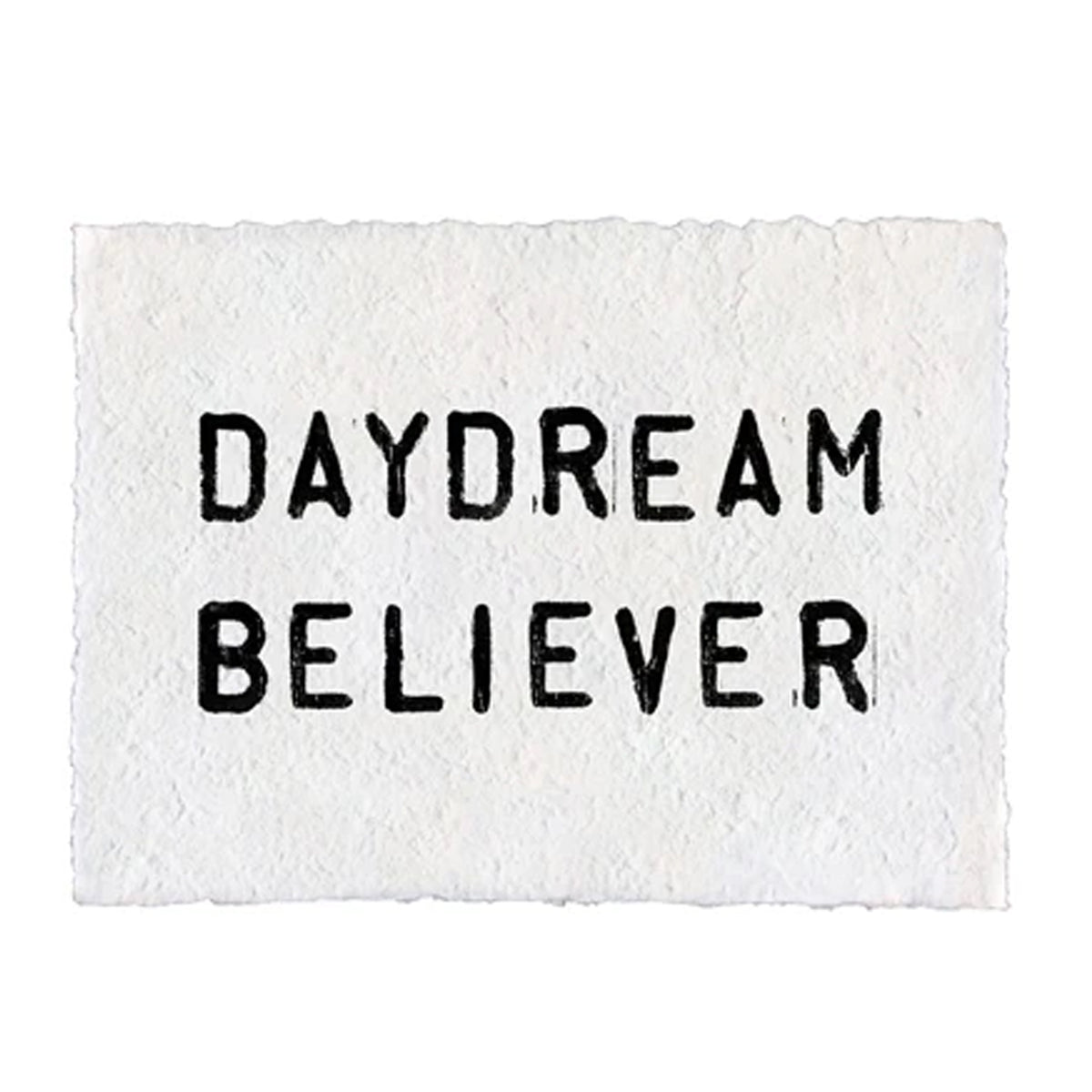 ***Daydream Believer Handmade Paper Print - 12x16