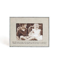The Free Soul Is Rare Zinc Linen Frame 6x4