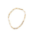 Long Link Chain Bracelet - 7.6"