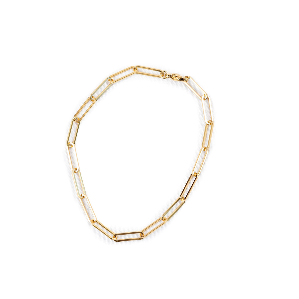 Long Link Chain Bracelet - 7.6"