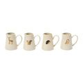 Hand-Painted Creamer with Forest Animal, 4 Styles