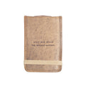 Don't Quit Mini Signature Leather Journal - Maple