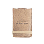 Mini Signature Leather Journals - Maple