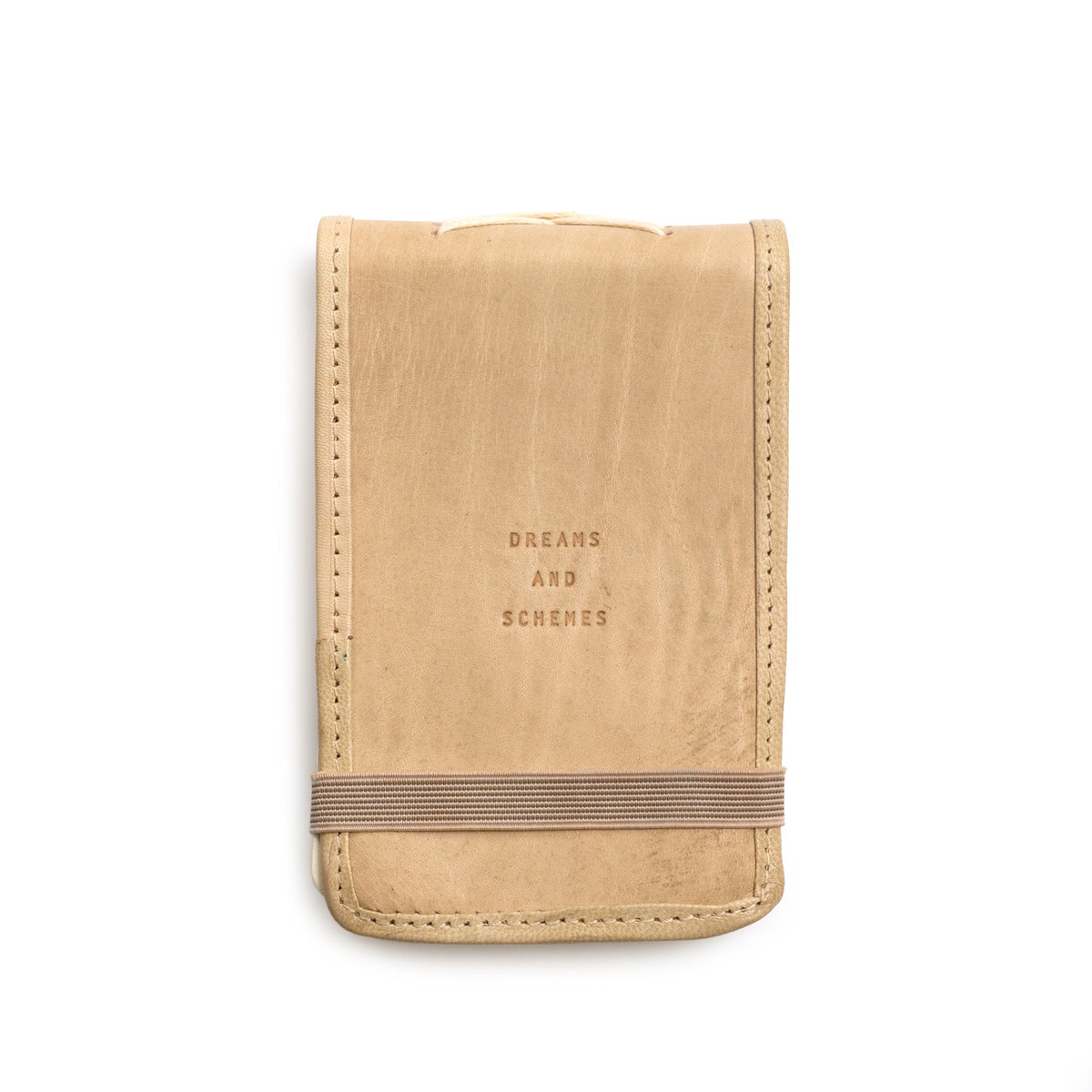 Mini Signature Leather Journals - Honey