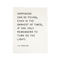 Happiness Can Be Found Handmade Paper Print - 12x16
