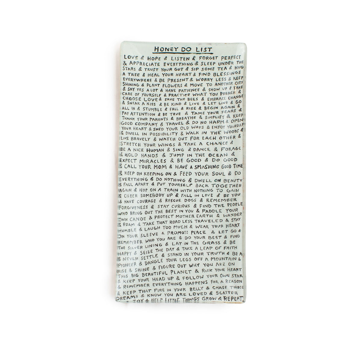 Small Rectangle Decoupage Plate