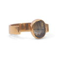 Watermelon Tourmaline Open Ring - Size vary