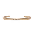 Be The Light Brass Cuff