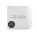 This Cocktail Tastes Like Cocktail Napkins