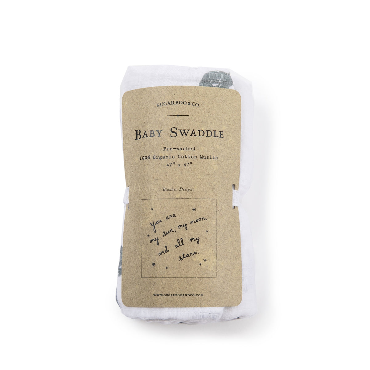 My Sun, My Moon Swaddle Blanket