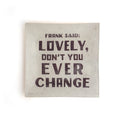 ***Frank Said Square Decoupage Plate 6x6
