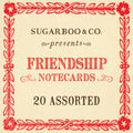 Friendship Notecards - Assorted Set of 20