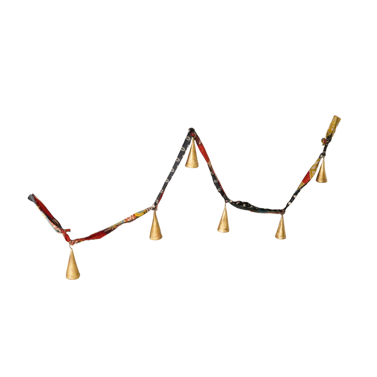Bell Kantha Garland with Brass Finish