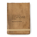 Everything You Look Signature Leather Journal - Maple