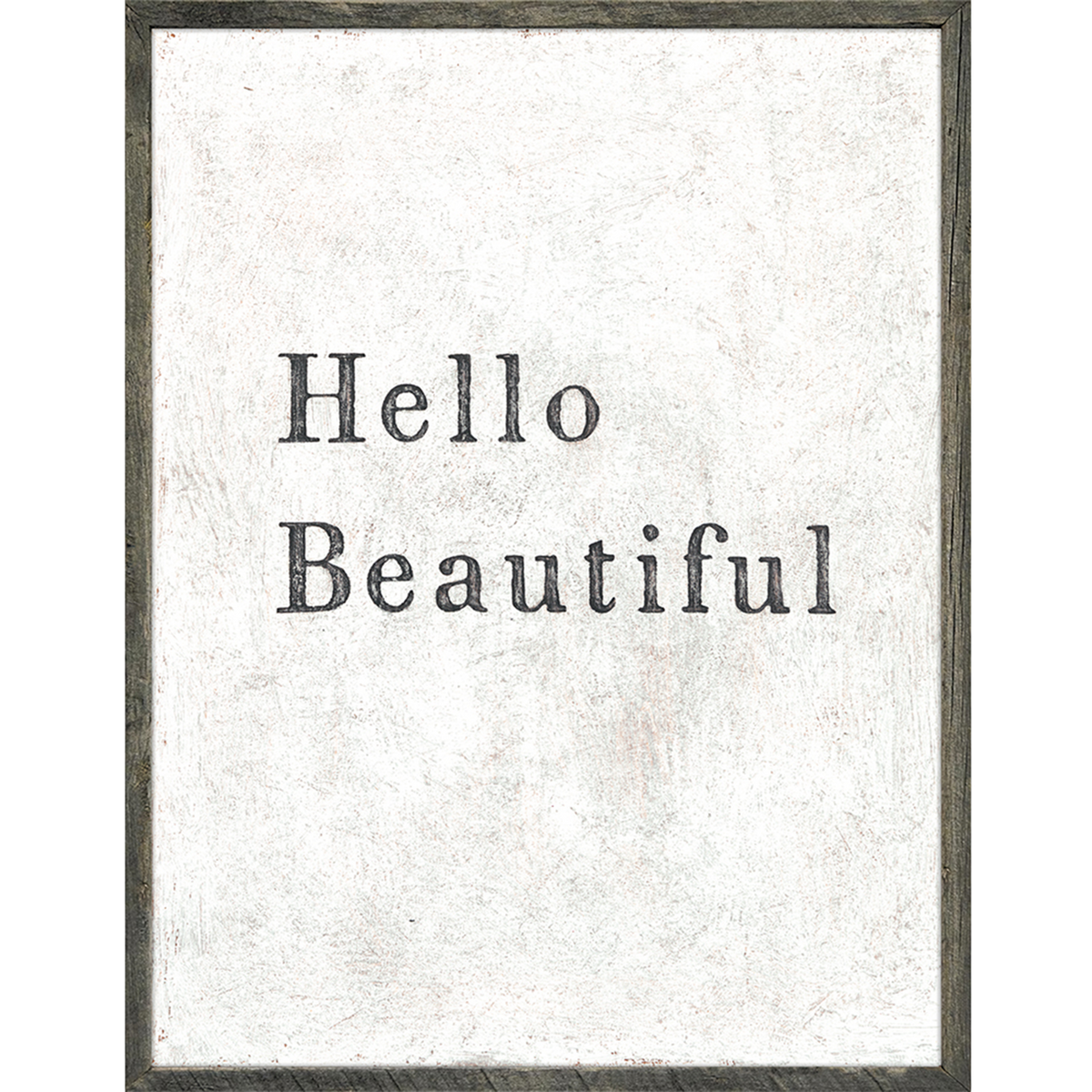 Hello Beautiful Art Print