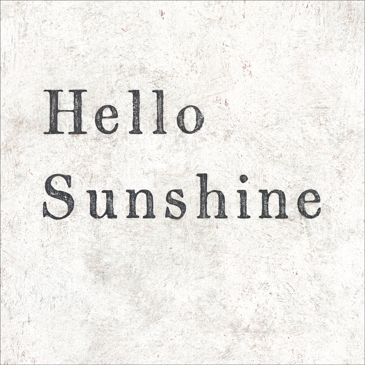 Hello Sunshine Art Print - Gallery Wrap