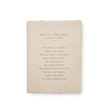 Large Deckled Edge Notebooks - Rose