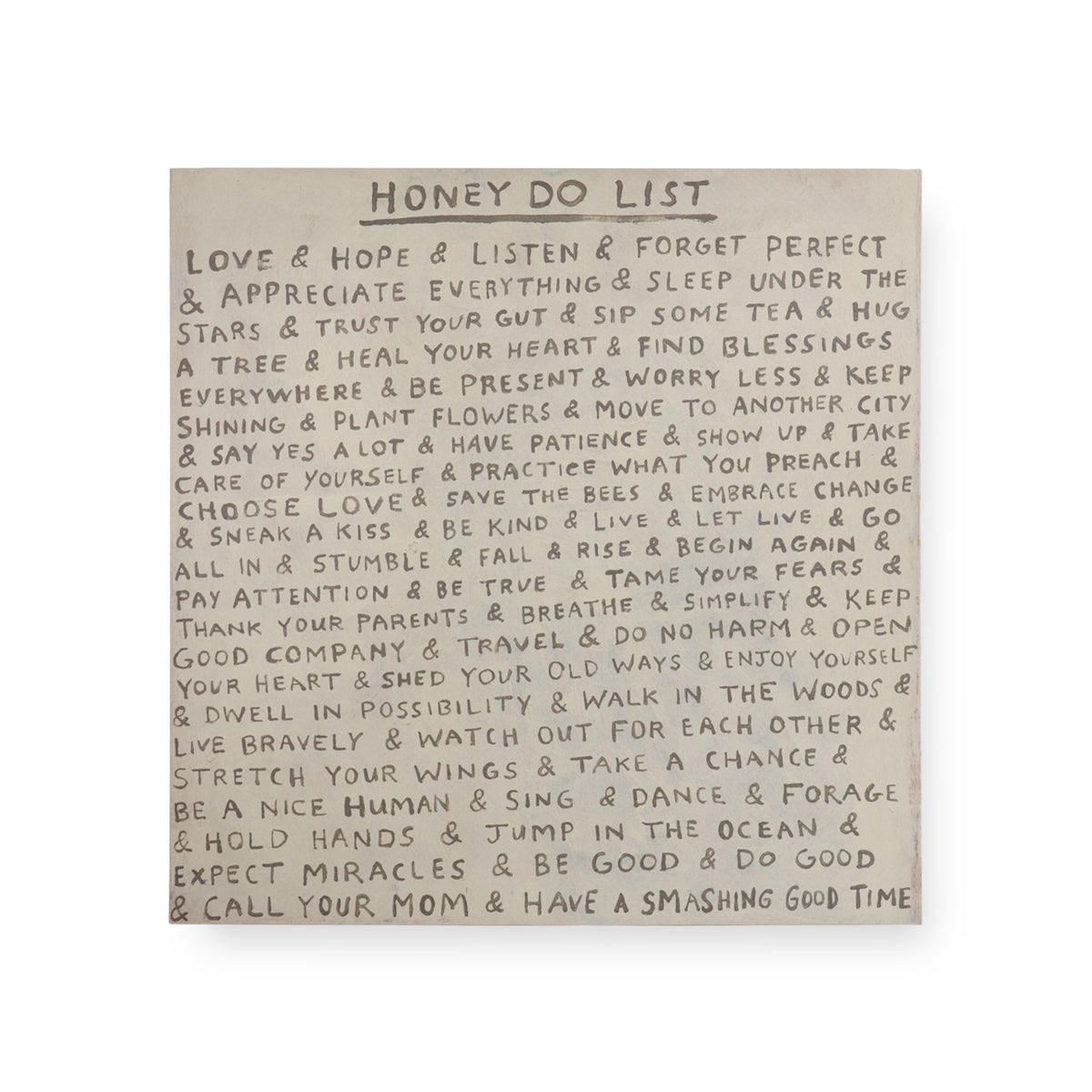 Honey Do List Art Poster
