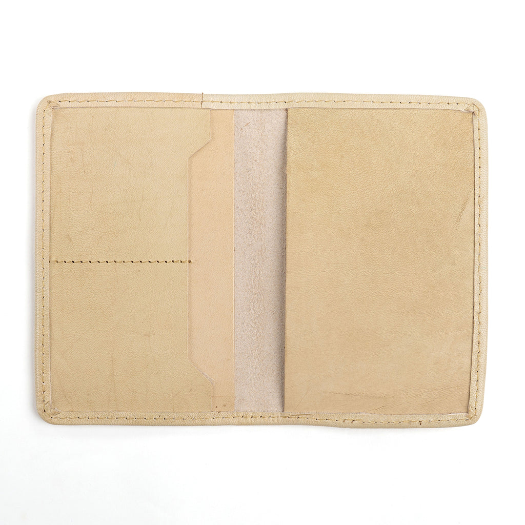 Of All the Books in the World Leather Passport Cover - Honey
