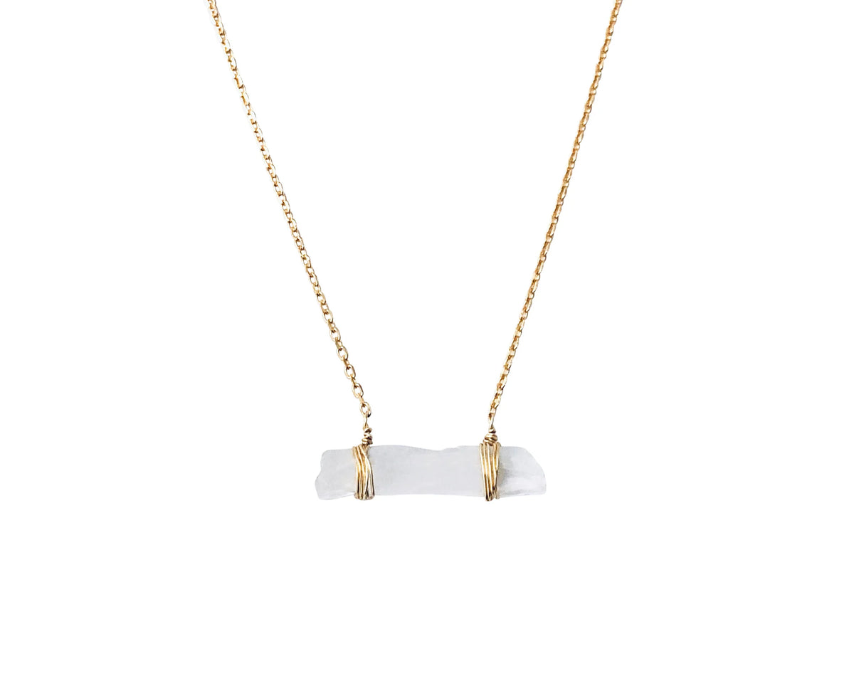 Raw Quartz Necklace