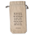 May Your Glass Be Ever Full Wine Bag