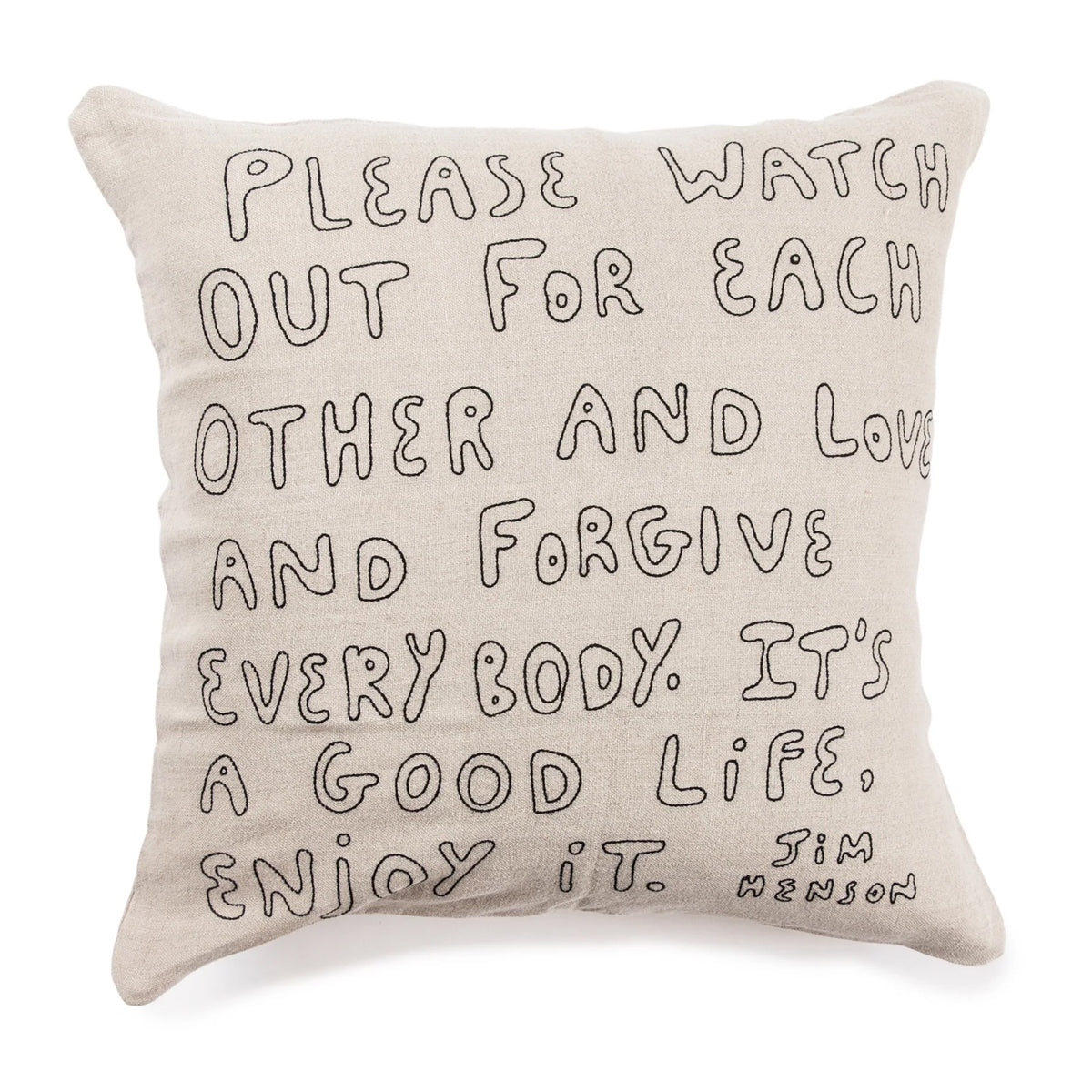 Jim Henson Pillow 24x24