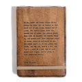 Laugh Think Cry Signature Leather Journal - Maple