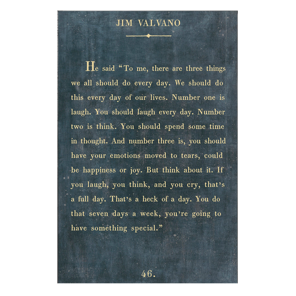 Jim Valvano Art Print - Gallery Wrap