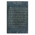 Jim Valvano Art Print - Gallery Wrap