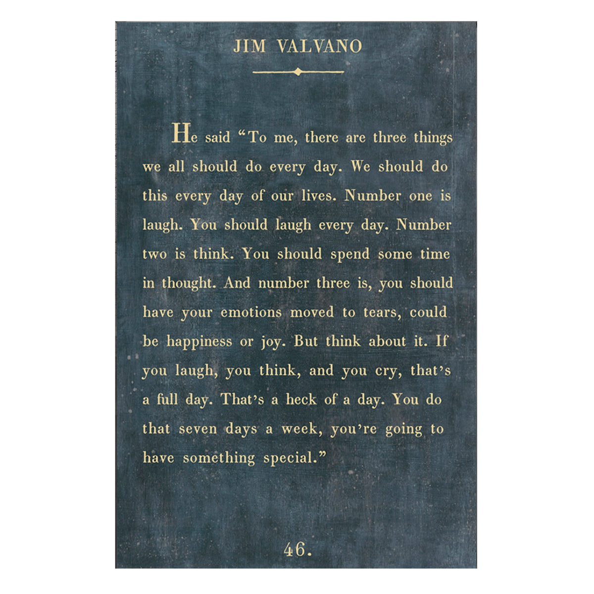 Jim Valvano Art Print - Gallery Wrap